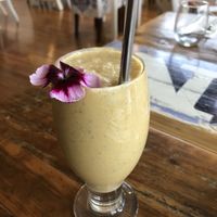 Chia coconut cream smoothie at Social Club in Rotorua