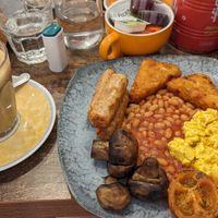  at Scoff Troff Cafe in St Ives