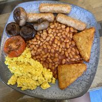   at Scoff Troff Cafe in St Ives