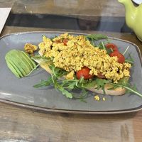   at Scoff Troff Cafe in St Ives