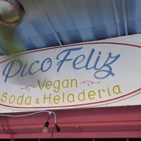 Pico Feliz sign at Pico Feliz in Samara