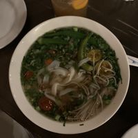 10/10 Vegan Pho (our server told us the story of how they spent many months perfecting the flavors)  at The Pig and The Lady in Honolulu
