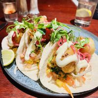 Cauliflower tacos   at Abbey Tavern in Howth
