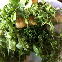 Tenderstem broccoli with rocket  at Abbey Tavern in Howth