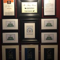 Awards and Entrance  at Abbey Tavern in Howth