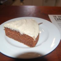 Vegan Turkish Delight Cake at The Ragged Canteen in South East London