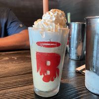 Vegan peanutbutter milkshake  at Burgatory in Cranberry Township