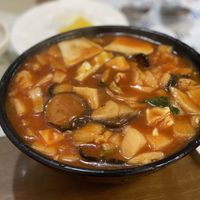 채식 물짜장 - spicy version  at Jin Mi - 진미 in Jeonju