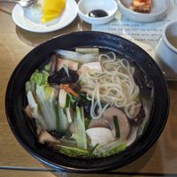 Vegetarian udon at Jin Mi - 진미 in Jeonju