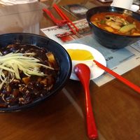 Jjajangmyeon (짜장면) and Jjambbong (짬뽕) at Jin Mi - 진미 in Jeonju
