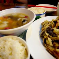 Sweet and Sour “Pork” (탕수육)
Made of mushrooms! at Jin Mi - 진미 in Jeonju