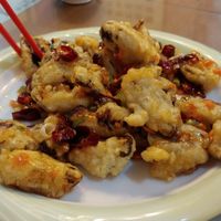 Sweet and sour "chicken" at Jin Mi - 진미 in Jeonju