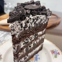 Cookies and cream - rich but delish   at Cafe La Moire in Jeonju