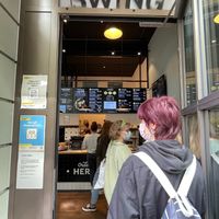 The entrance at Swing Kitchen - Laupenstraße in Bern