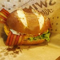 My Bavarian burger at Swing Kitchen - Laupenstraße in Bern