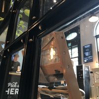 View up from our mid-level seating.    at Swing Kitchen - Laupenstraße in Bern