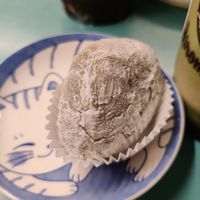 Matcha mochi at Hiromi Cake in Rome