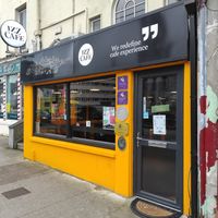 Outside at Izz Cafe in Cork