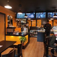 Inside at Izz Cafe in Cork