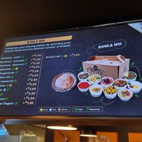 Menu at Izz Cafe in Cork