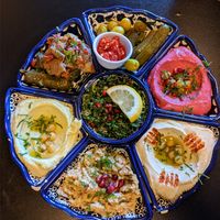 Sharing taster appetiser. Great for groups! at Izz Cafe in Cork