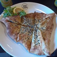 Vegan spinach in pastry at Izz Cafe in Cork