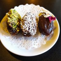 Stuffed dates at Izz Cafe in Cork