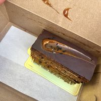 Carrot cake  at Dandelion Chocolate - 16th Street Factory in San Francisco