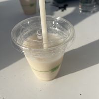 Cocoa fruit smoothie   at Dandelion Chocolate - 16th Street Factory in San Francisco