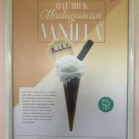 Oat millk vegan cone  at Minchella & Co - Sea Road in South Shields