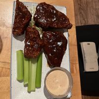 Seitan wings  at Tasty Harmony in Fort Collins