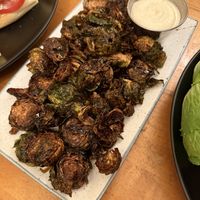 Crispy brussels sprouts  at Tasty Harmony in Fort Collins