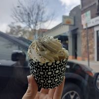 Lemon poppyseed cupcake at Tasty Harmony in Fort Collins