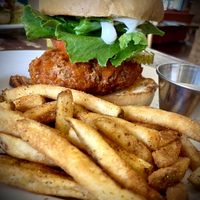 Hot crispy chicken, buffalo yummy-ness !   at Tasty Harmony in Fort Collins