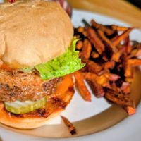 "Black & Blue Burger at Tasty Harmony in Fort Collins
