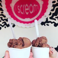   at I Scream  in Kefalonia