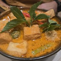 Tofu curry at Laos in Town in Washington