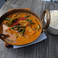 Tofu Curry at Laos in Town in Washington