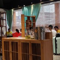 Seating area at A Lotus on the Water 清水荷花 - 文殊坊店 in Chengdu