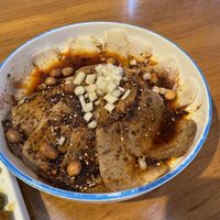 Vegan lungs (was cold) wouldn’t order againn  at A Lotus on the Water 清水荷花 - 文殊坊店 in Chengdu