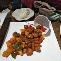 Sweet and sour lions head mushroom at A Lotus on the Water 清水荷花 - 文殊坊店 in Chengdu
