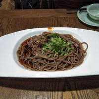 Chili noodles. at A Lotus on the Water 清水荷花 - 文殊坊店 in Chengdu