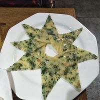 Chive bread at A Lotus on the Water 清水荷花 - 文殊坊店 in Chengdu