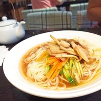 Sweet salty noodles at A Lotus on the Water 清水荷花 - 文殊坊店 in Chengdu