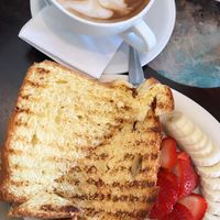   at Urth Caffe in Santa Monica