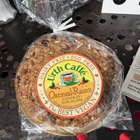 Vegan cookie   at Urth Caffe in Santa Monica