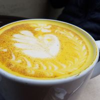 Rumi latte at Urth Caffe in Santa Monica