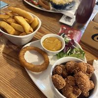 Cauliflower bites  at Fishermans Return in Great Yarmouth