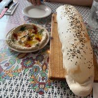 Hummus appetizer  at Ali Baba in San Juan