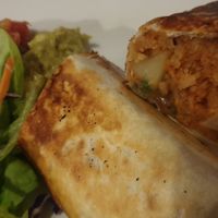 Very tasty chimichanga at La Casita in Rarotonga